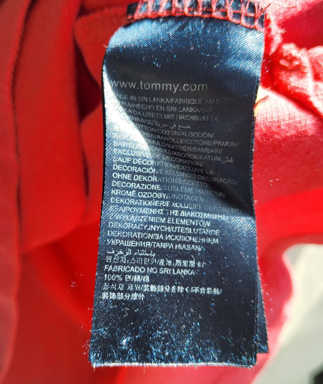 타미 힐피거(TOMMY HILFIGER) 남성용 코튼 반팔 카라티 상품이미지6