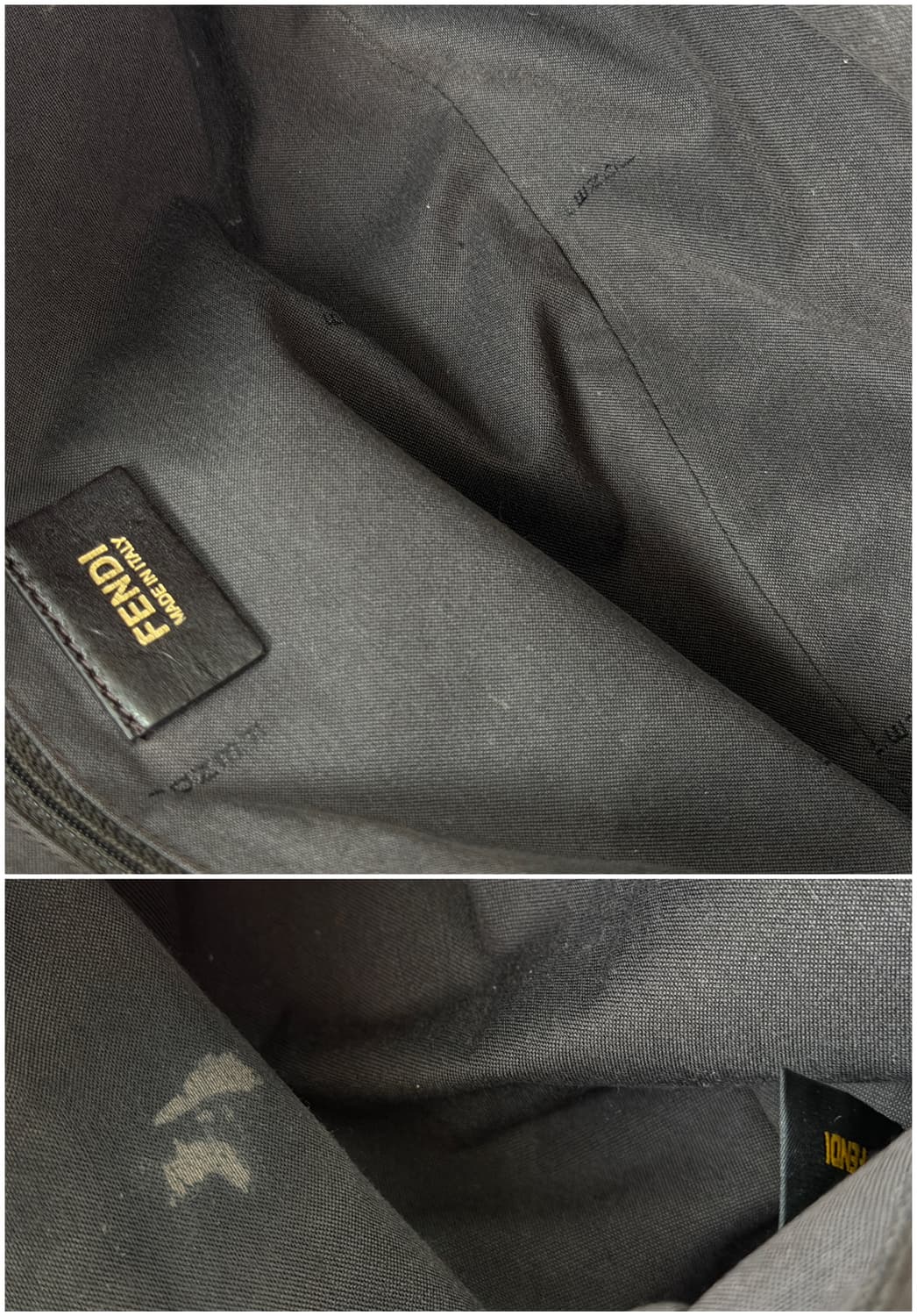 펜디 미아 주카 캔버스 플랩 숄더백 상품이미지8