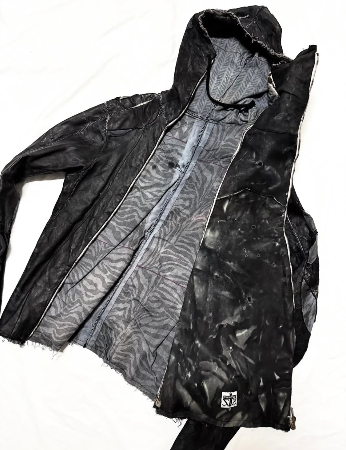 잠바렛 - 24FW 레더 타입 3 후디 상품이미지4