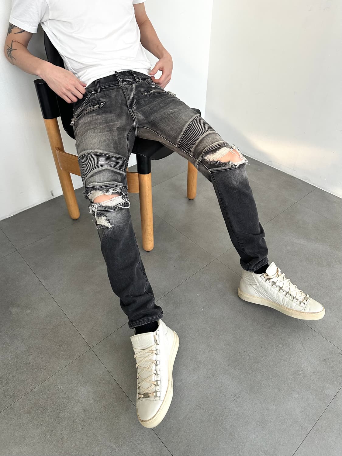 발망 아카이브 디스트로이드 바이커진 상품이미지1