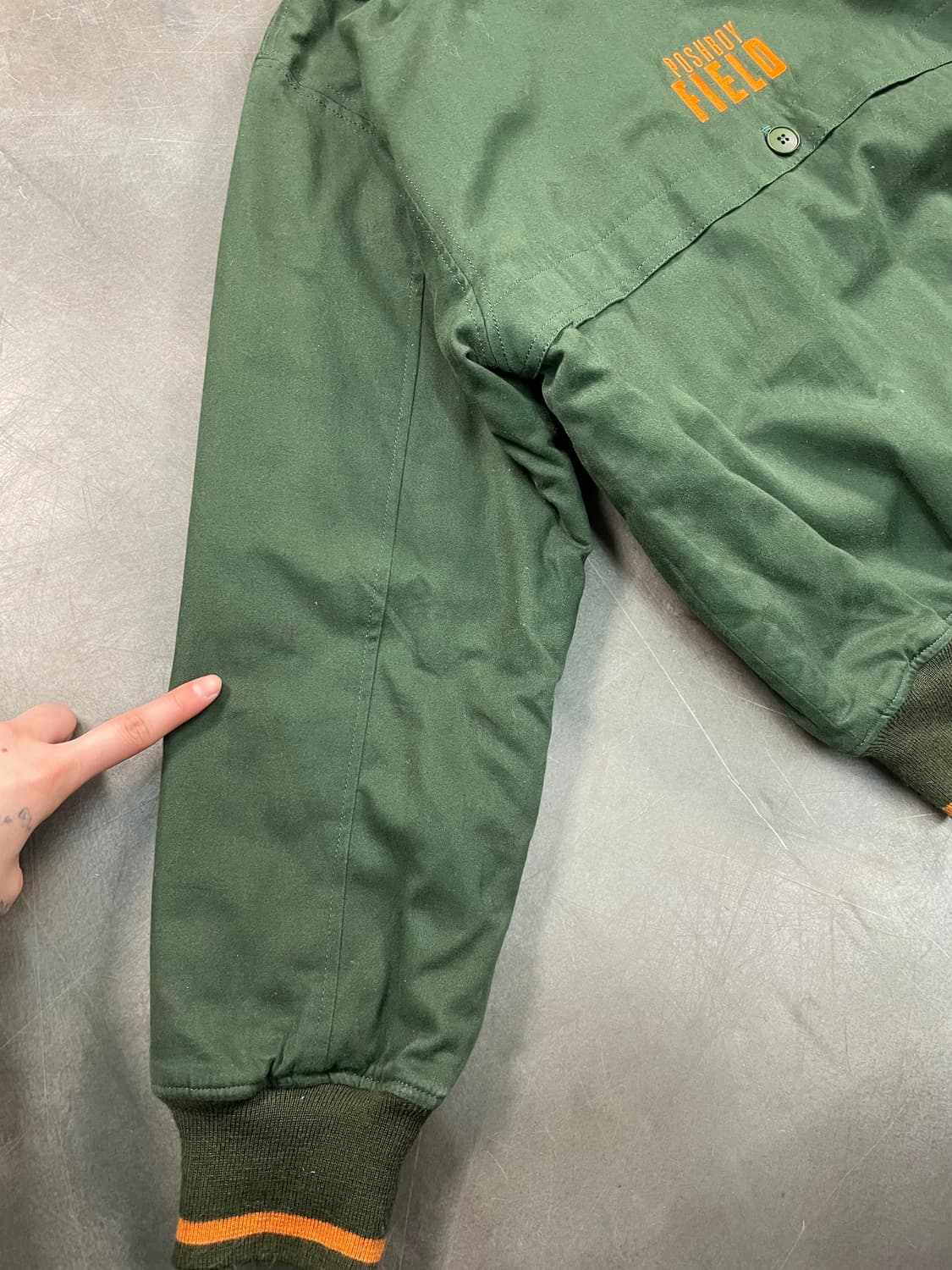 PoshBoy 퀼팅 봄버 자켓 상품이미지3