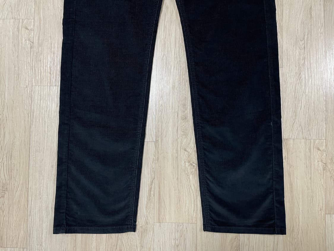 36) 리바이스 매장판 505 일자핏 블랙 코듀로이 팬츠(새제품)LVC 상품이미지6