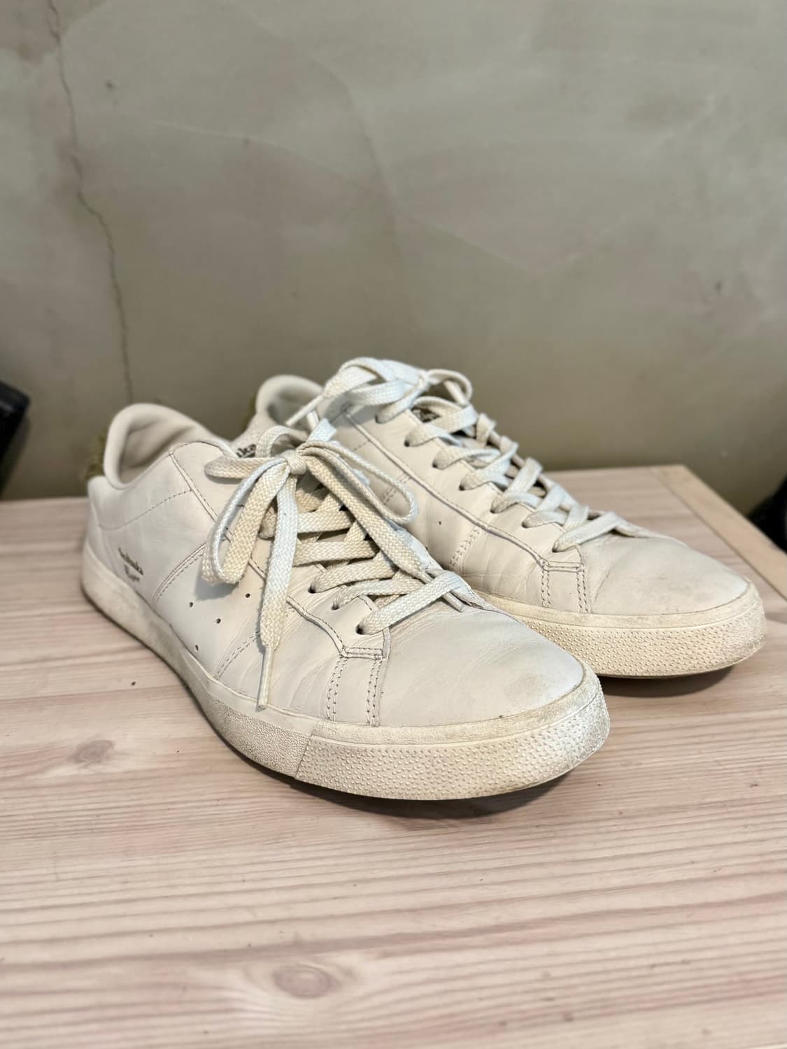 오니츠카 타이거 론쉽 화이트 그린힐팁 상품이미지1