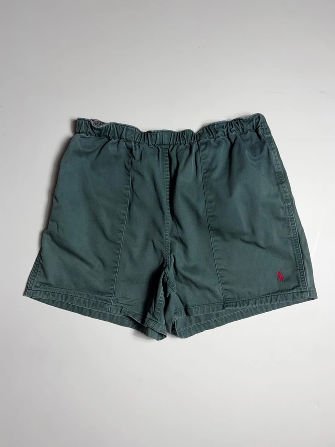 폴로 랄프로렌 포니 자수 빈티지 코튼 밴딩 반바지 R1613 상품이미지1