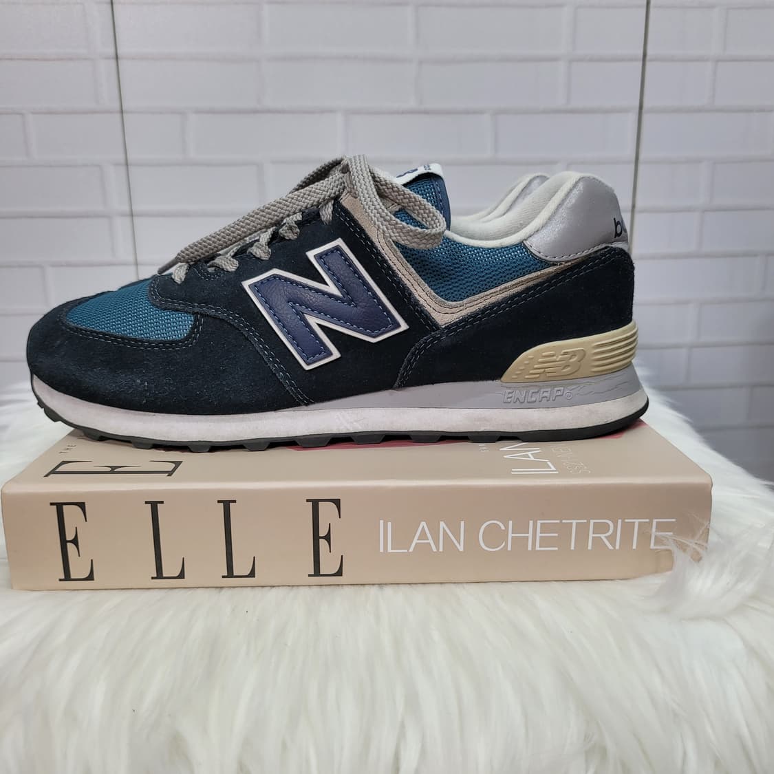 뉴발란스 574 클래식 다크 네이비 스니커즈 운동화 신발 270사이즈 상품이미지2
