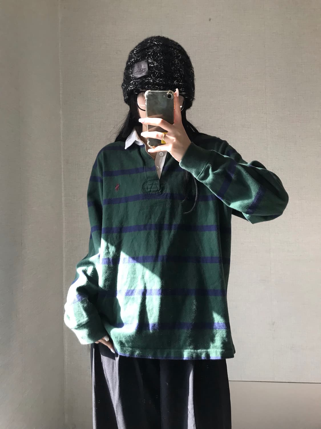 폴로 스트라이프 럭비티셔츠 상품이미지1