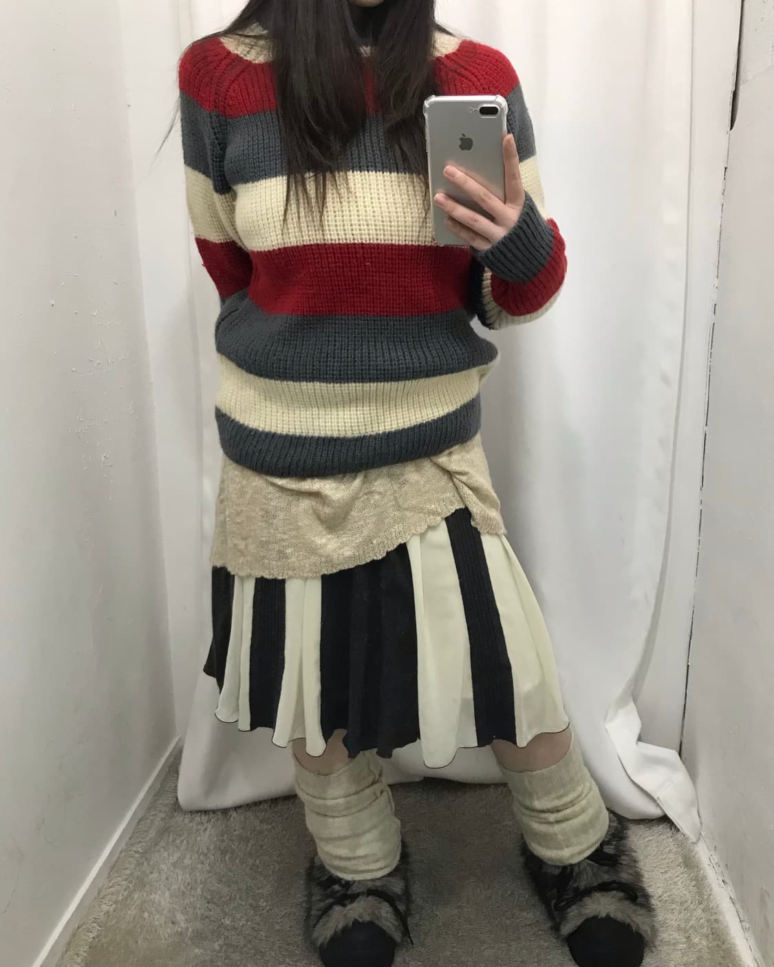 유니크 니트 코디 세트 🖤 상품이미지3