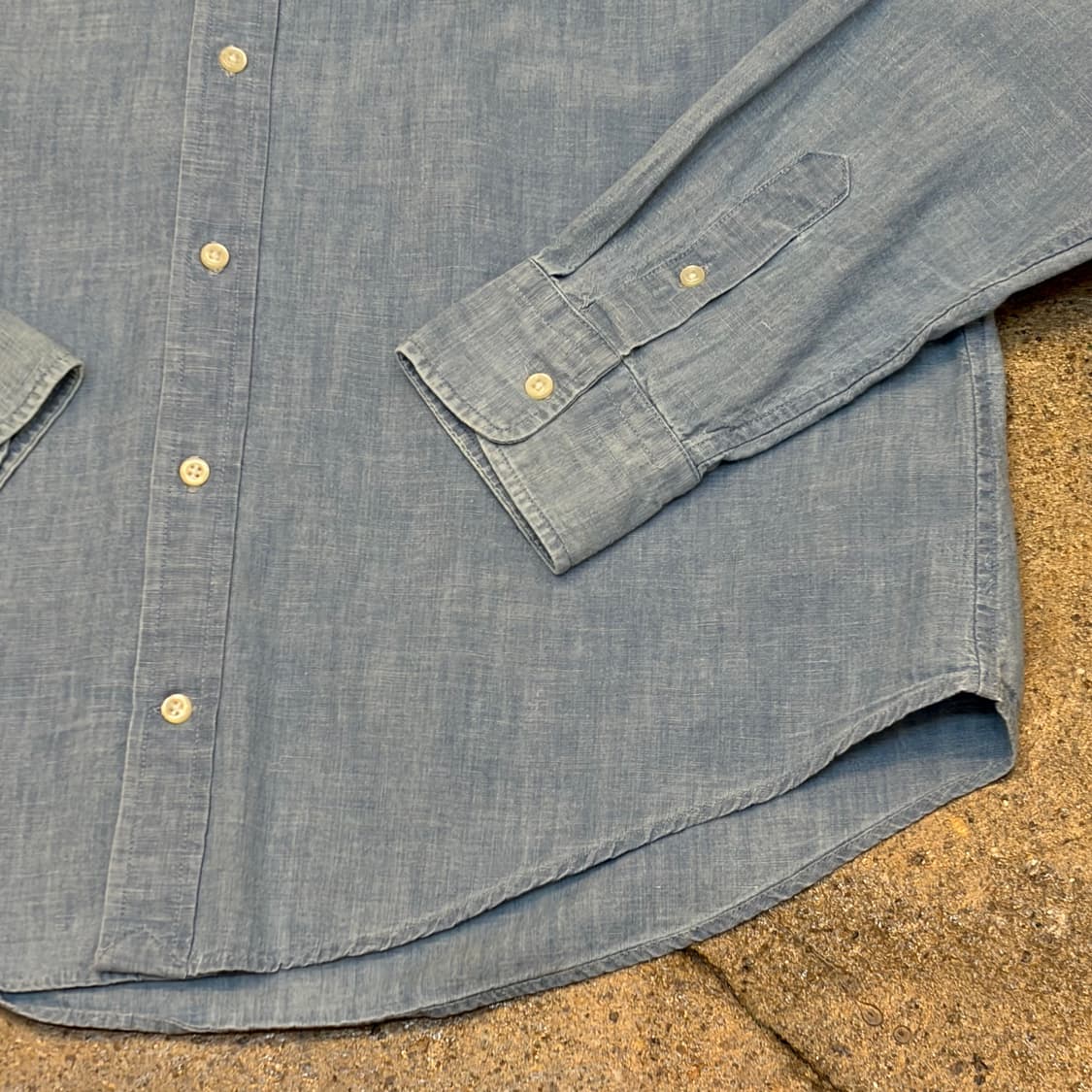 미국 빈티지 폴로랄프로렌 헤지 청남방 데님셔츠 청셔츠 상품이미지6