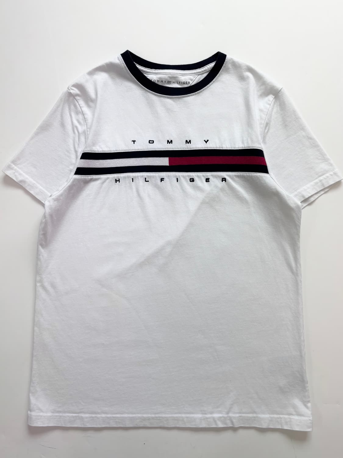 TommyHilfiger 타미힐피거 화이트 티셔츠 상품이미지4