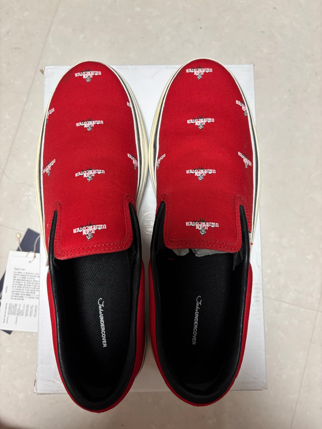 언더커버 슬립온 L사이즈 (275-280) 상품이미지4