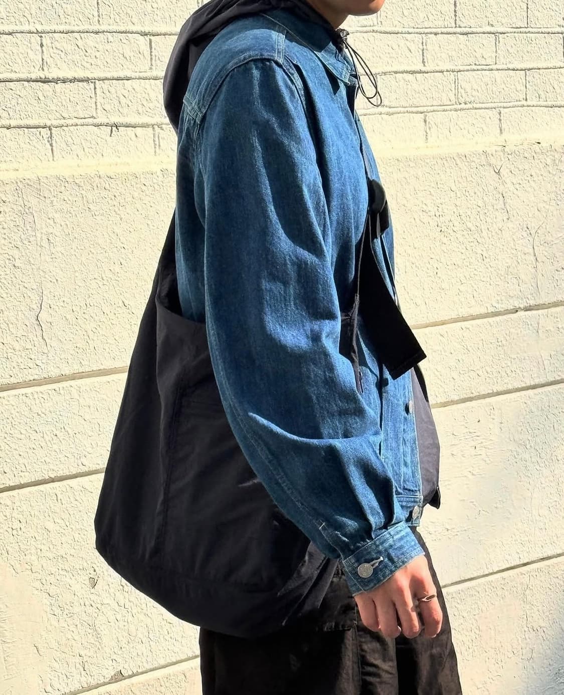 오라리 셀비지 라이트데님 블루종 라이트인디고 상품이미지7