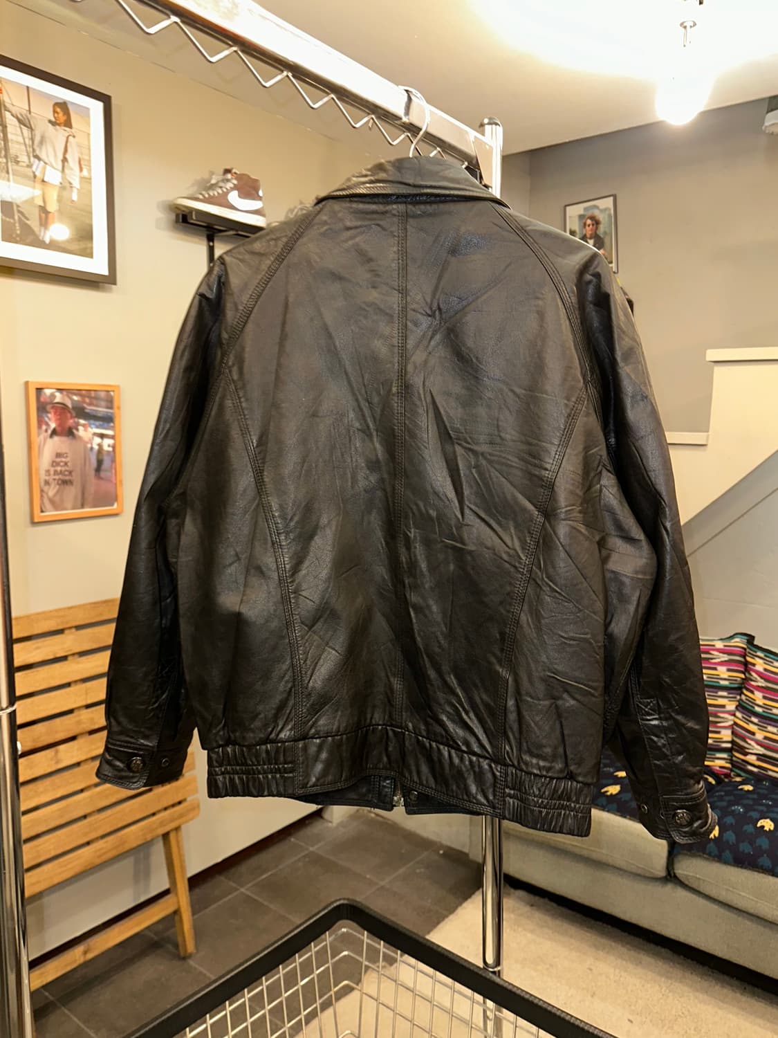 90’s London Fog genuine leather bomber  상품이미지9
