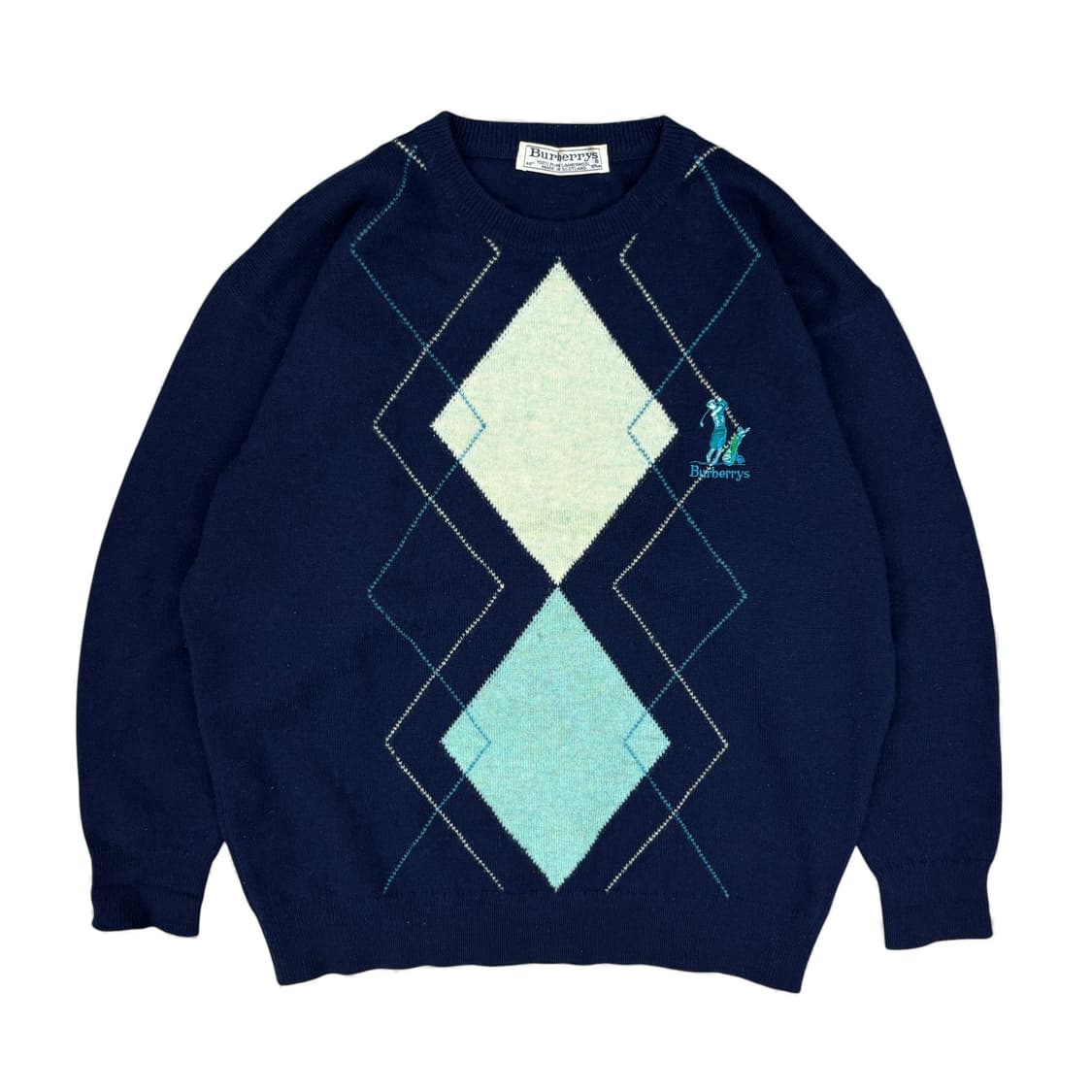 90's 버버리 램스울 스웨터 상품이미지1