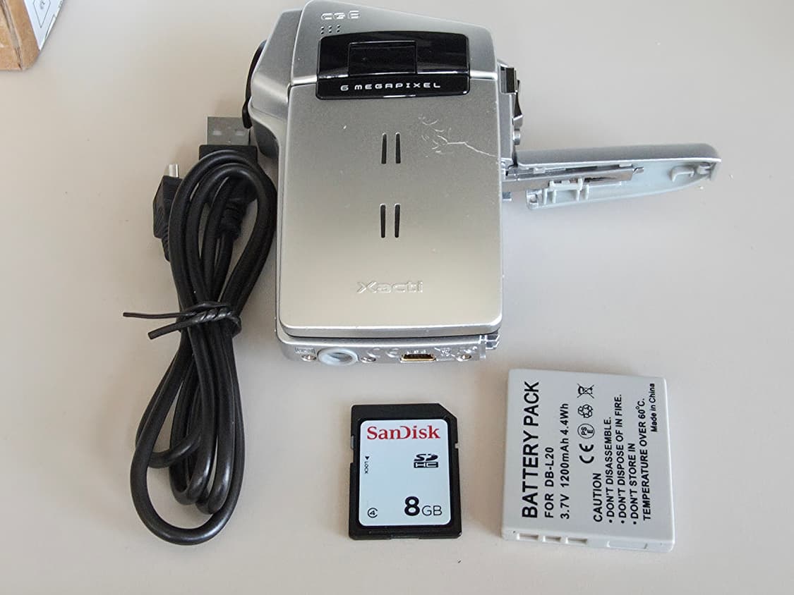 산요 작티 VPC-CG6 빈티지 디지털캠코더 상품이미지7