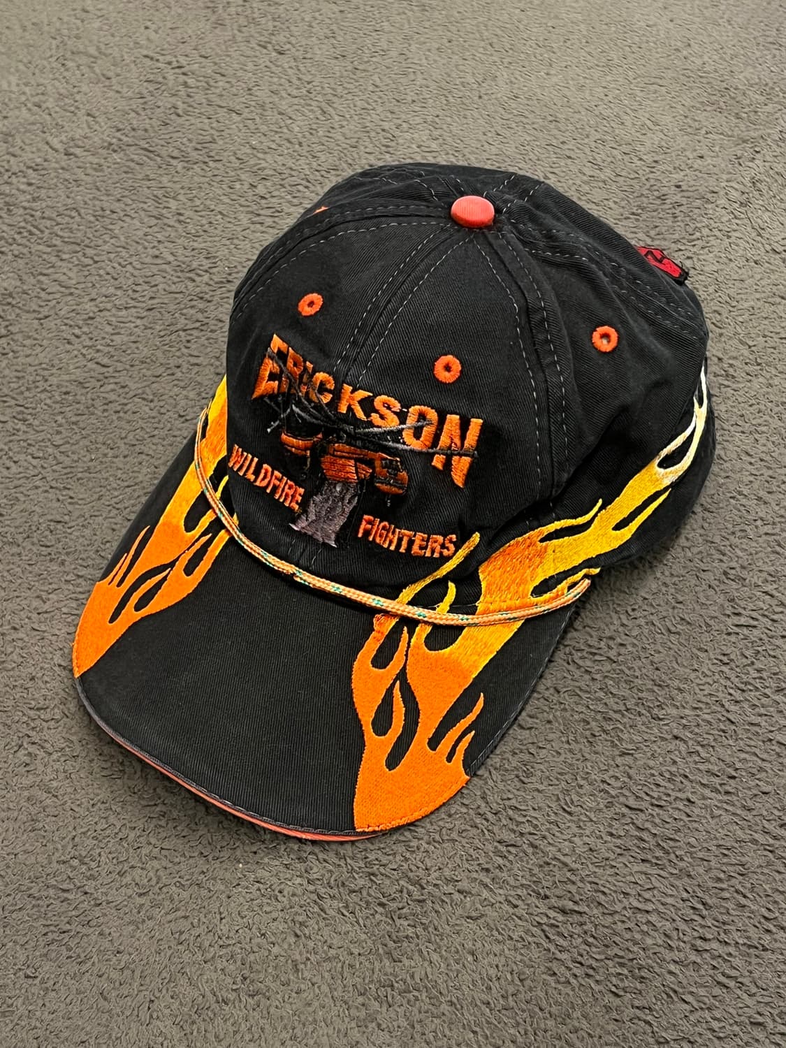 NMX 에어 빈티지 플레임 자수 캡 처분  상품이미지1