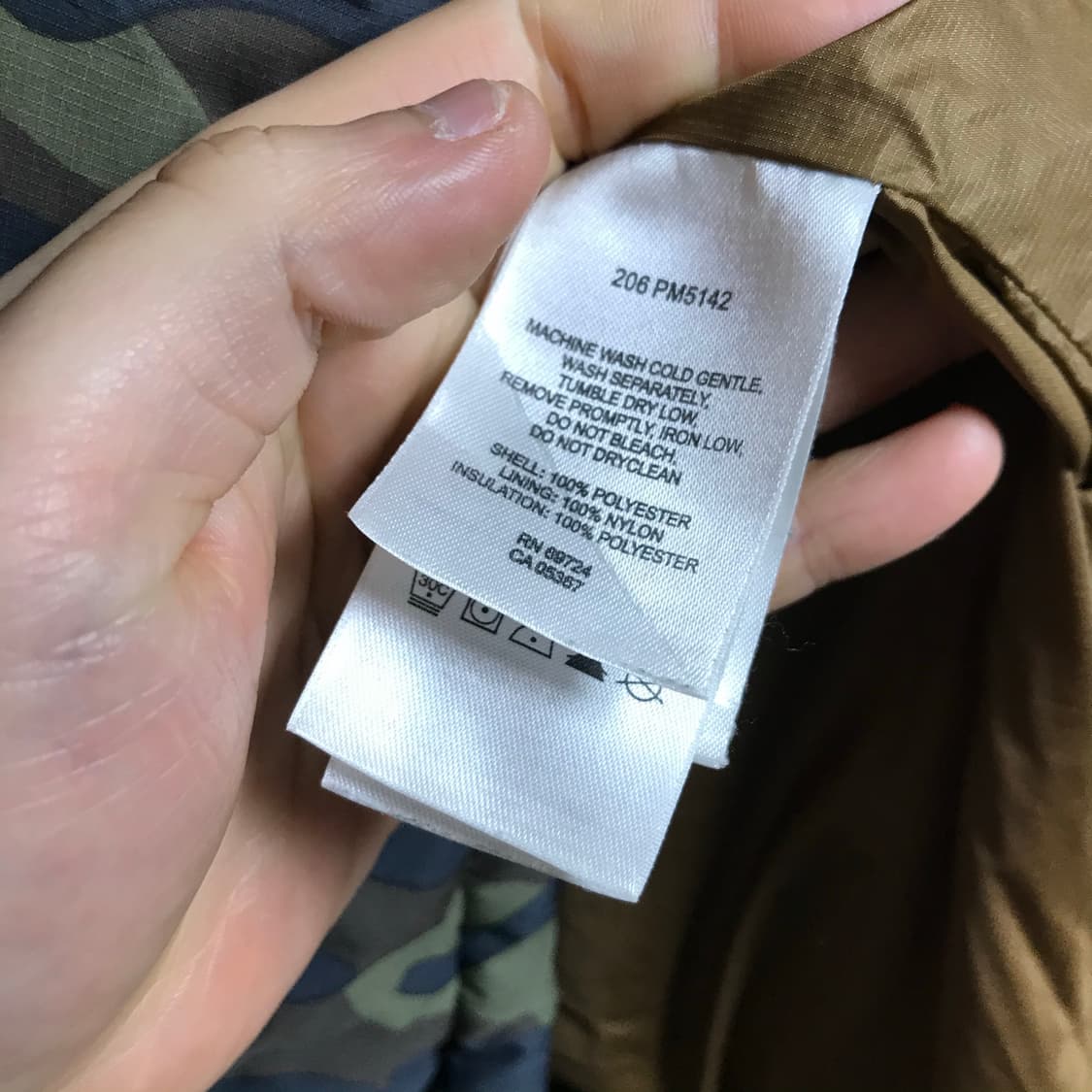 컬럼비아 카모플라쥬 일제 고프코어 반자켓점퍼(플렛폼 여러곳에 10이상 판 상품이미지4