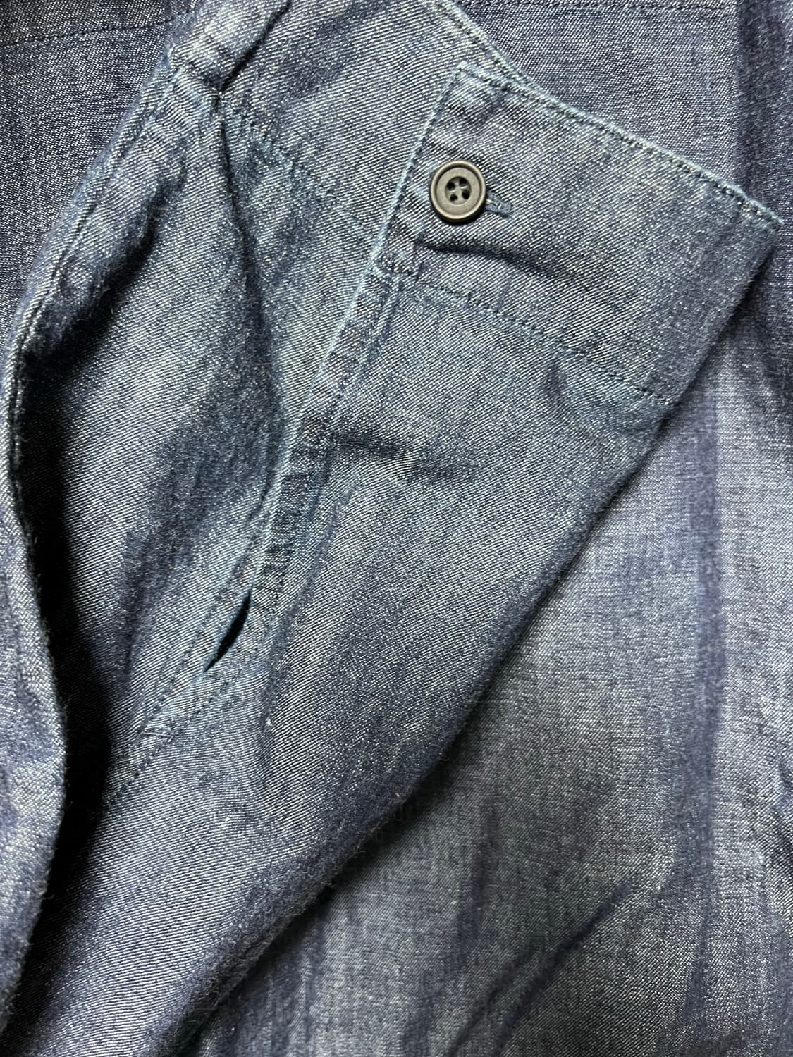 코스) 캠프 칼라 데님 셔켓 상품이미지2