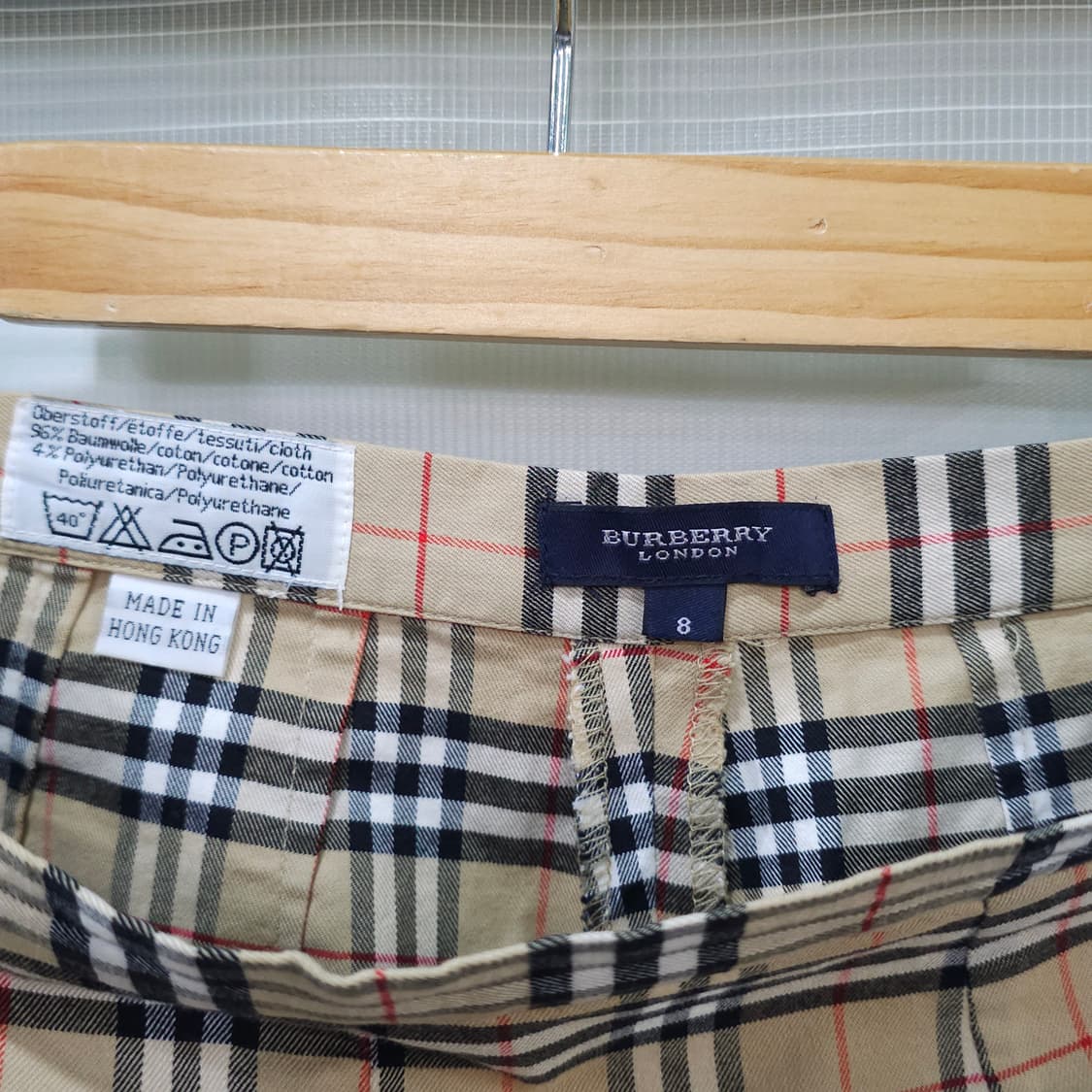 빈티지 버버리런던 노바체크 팬츠- 우먼25정도 상품이미지7