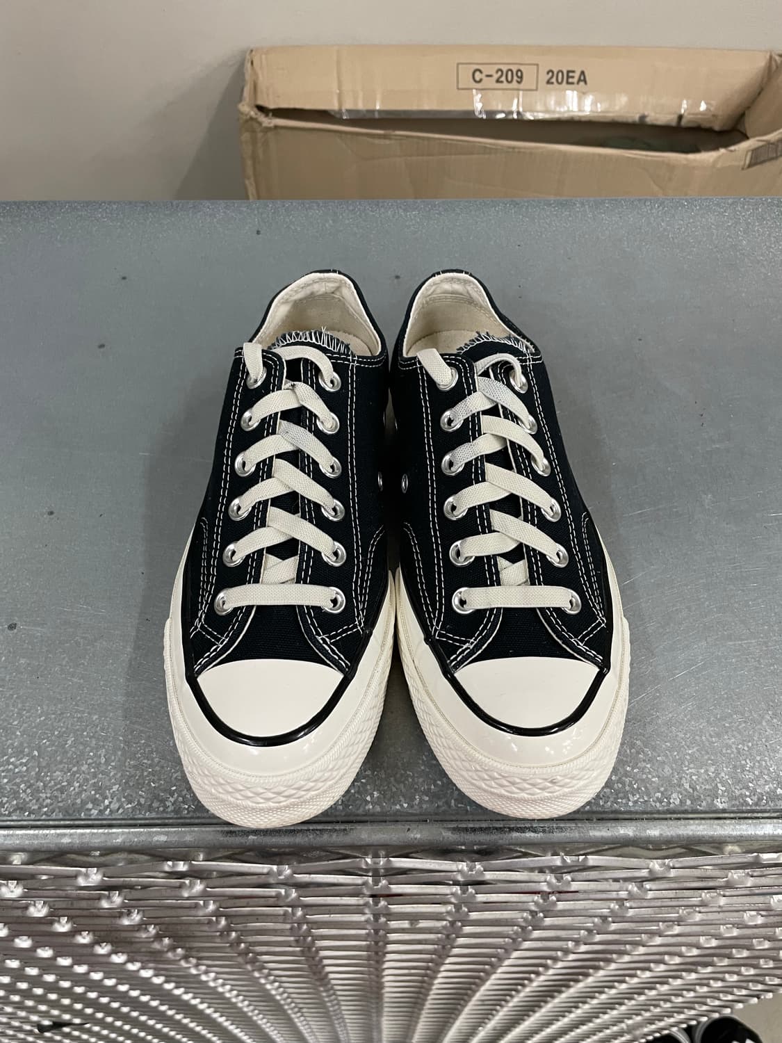 컨버스 척테일러 올스타 블랙 245 상품이미지4