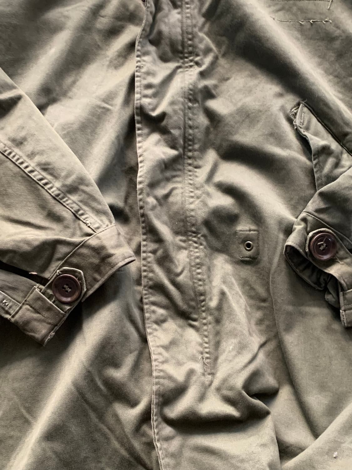 50s 미군 M-51 피시테일 파카 옥스포드 클로스 상품이미지10