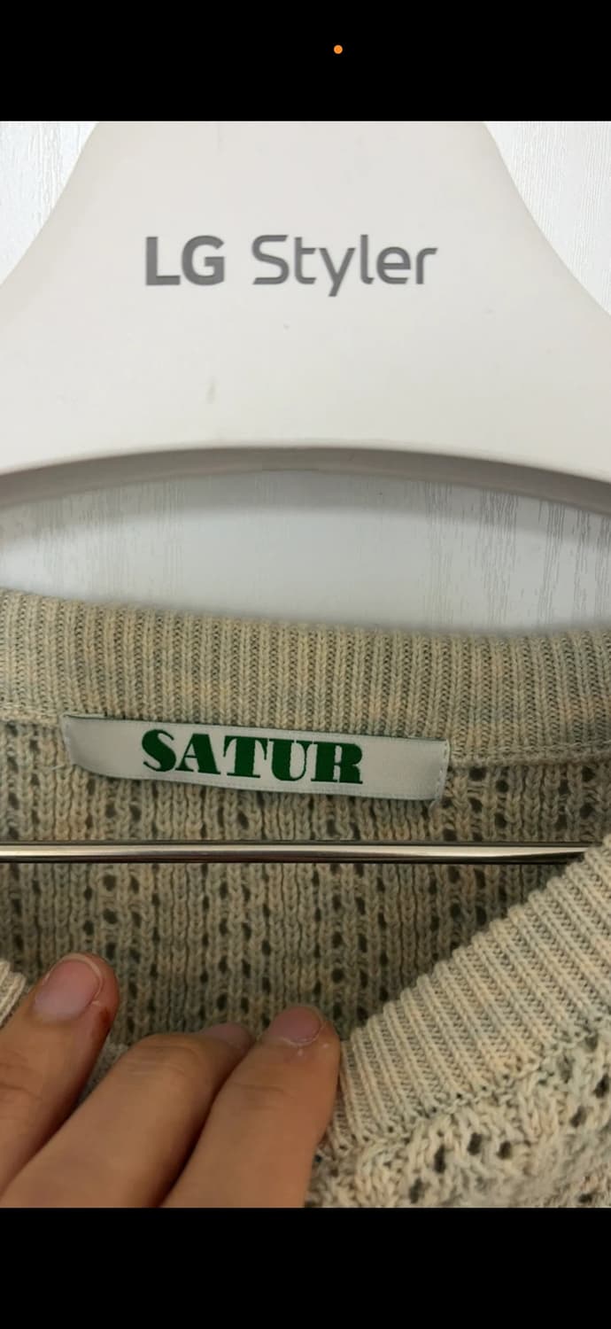 Satur 매쉬니트 105사이즈 상품이미지2