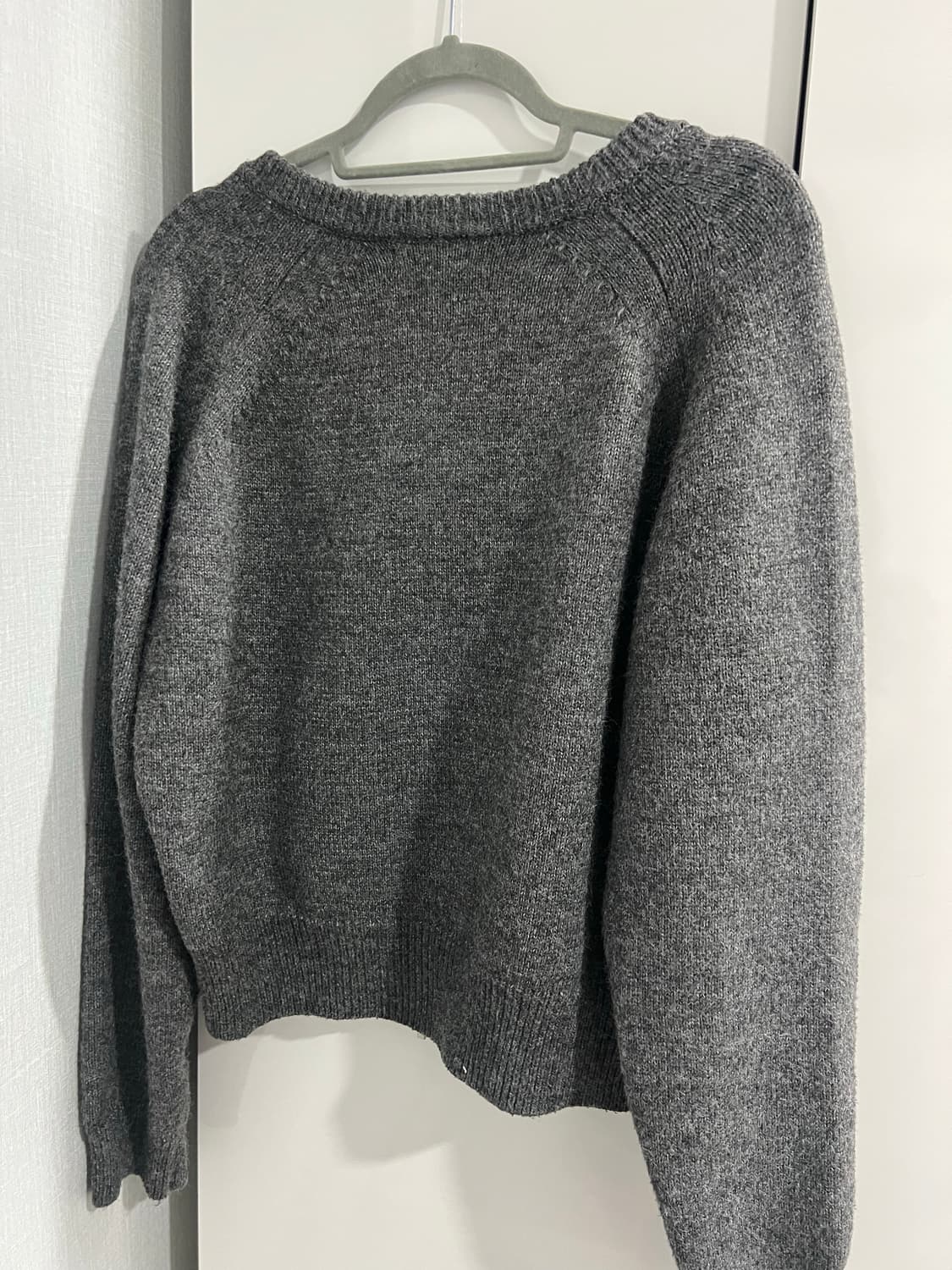 제너럴아이디어 집업 가디건 차콜 상품이미지5