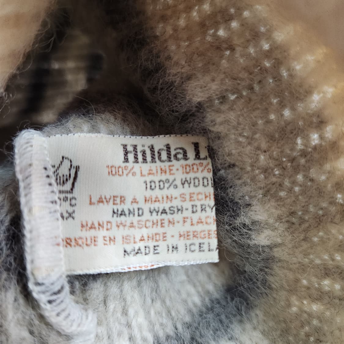 H916 [F] 새상품 Hilda Ltd Iceland 빈티지 울 비니 상품이미지4