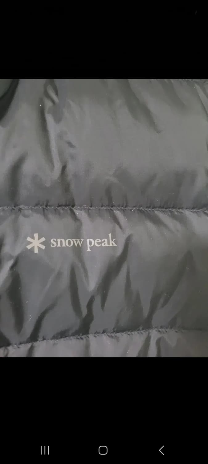 스노우피크 반팔 경량패딩 상품이미지4
