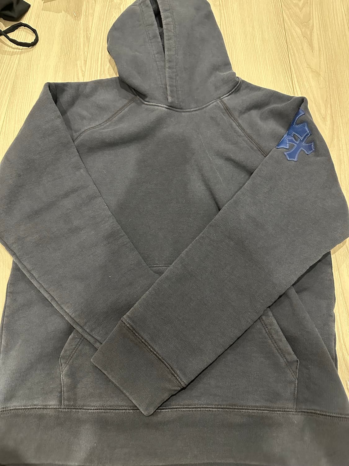 크롬하츠 페이퍼잼 크로스패치 후드 M 상품이미지1