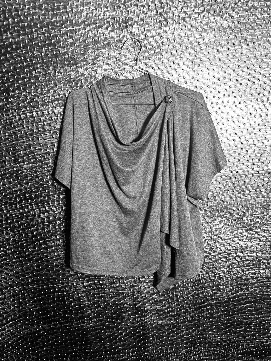 Viante 드레이프 가디건 반팔 상품이미지1