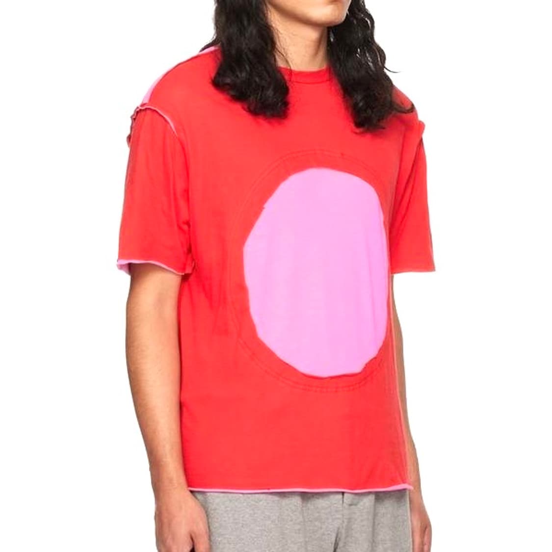 Edward Cuming_레드 & 핑크 써클 티셔츠 상품이미지1