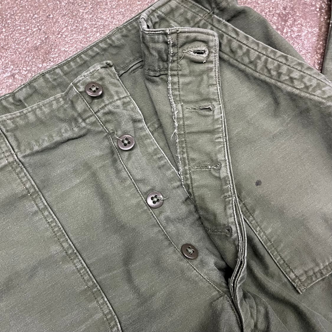 50s 오리지날 미군 OG-107 퍼티그 팬츠 (36“) 상품이미지5