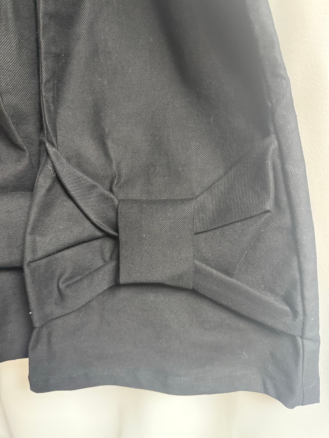 BOW BOOTCUT PANTS (BLACK) 상품이미지5