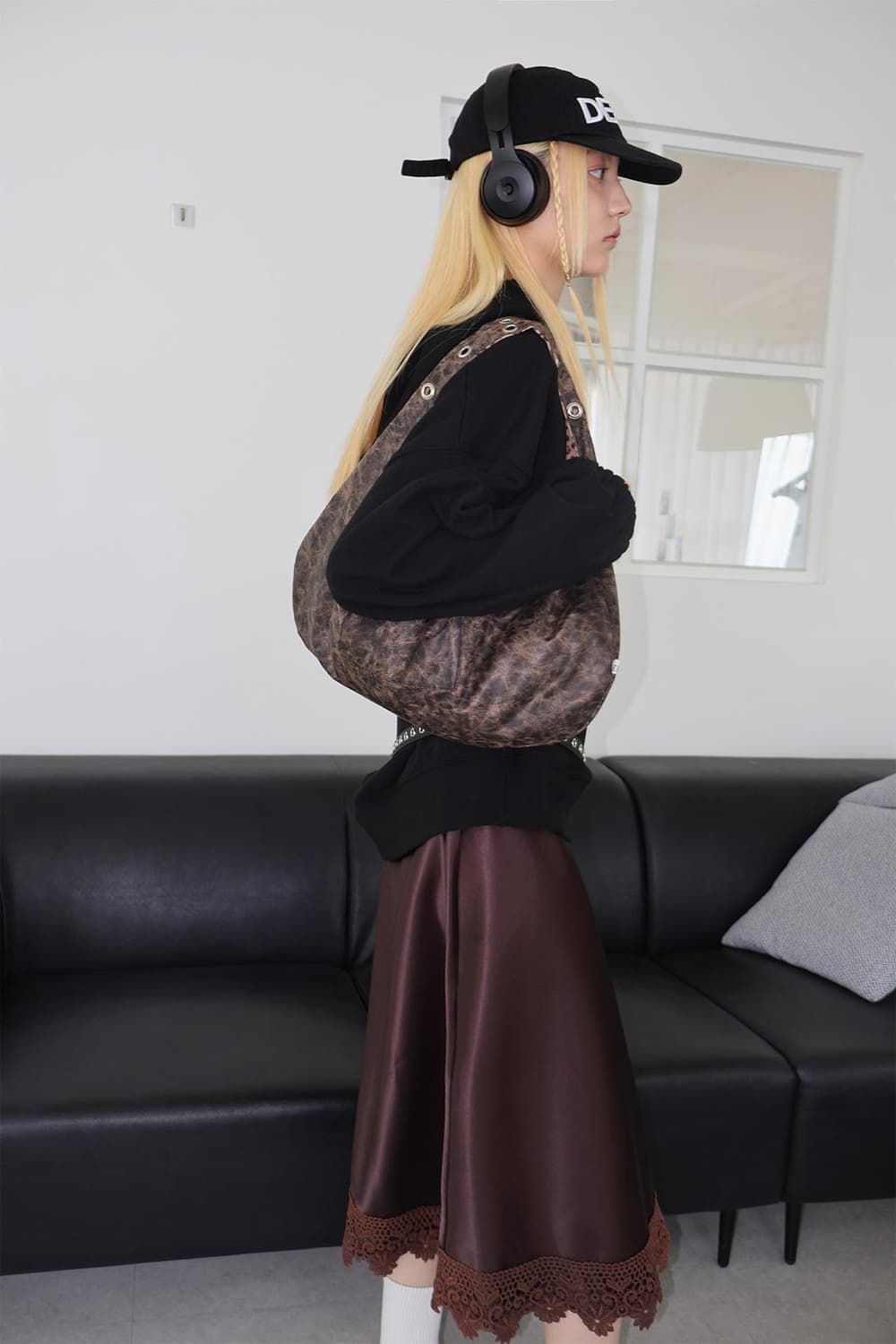 [구해요]Depc 뎁크 EYELET LEATHER BAG (brown) 상품이미지1