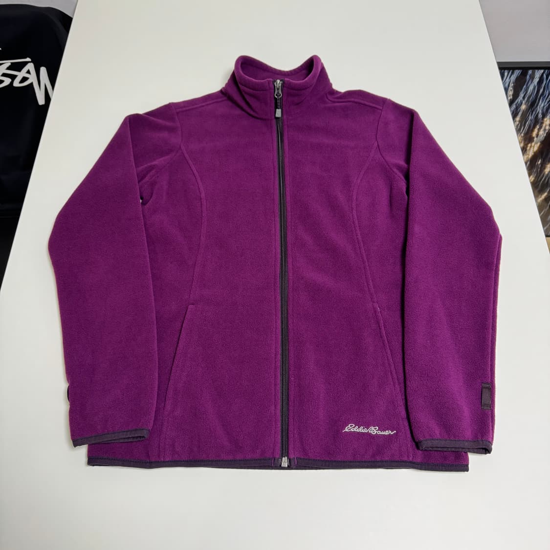 에디바우어 여성 플리스 S 보라색 상품이미지1