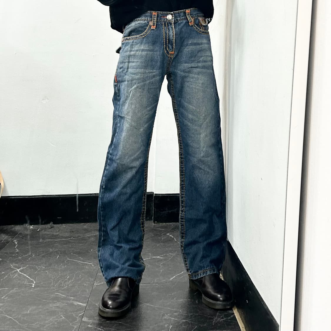 트루릴리전 월드투어 데님 팬츠 상품이미지2