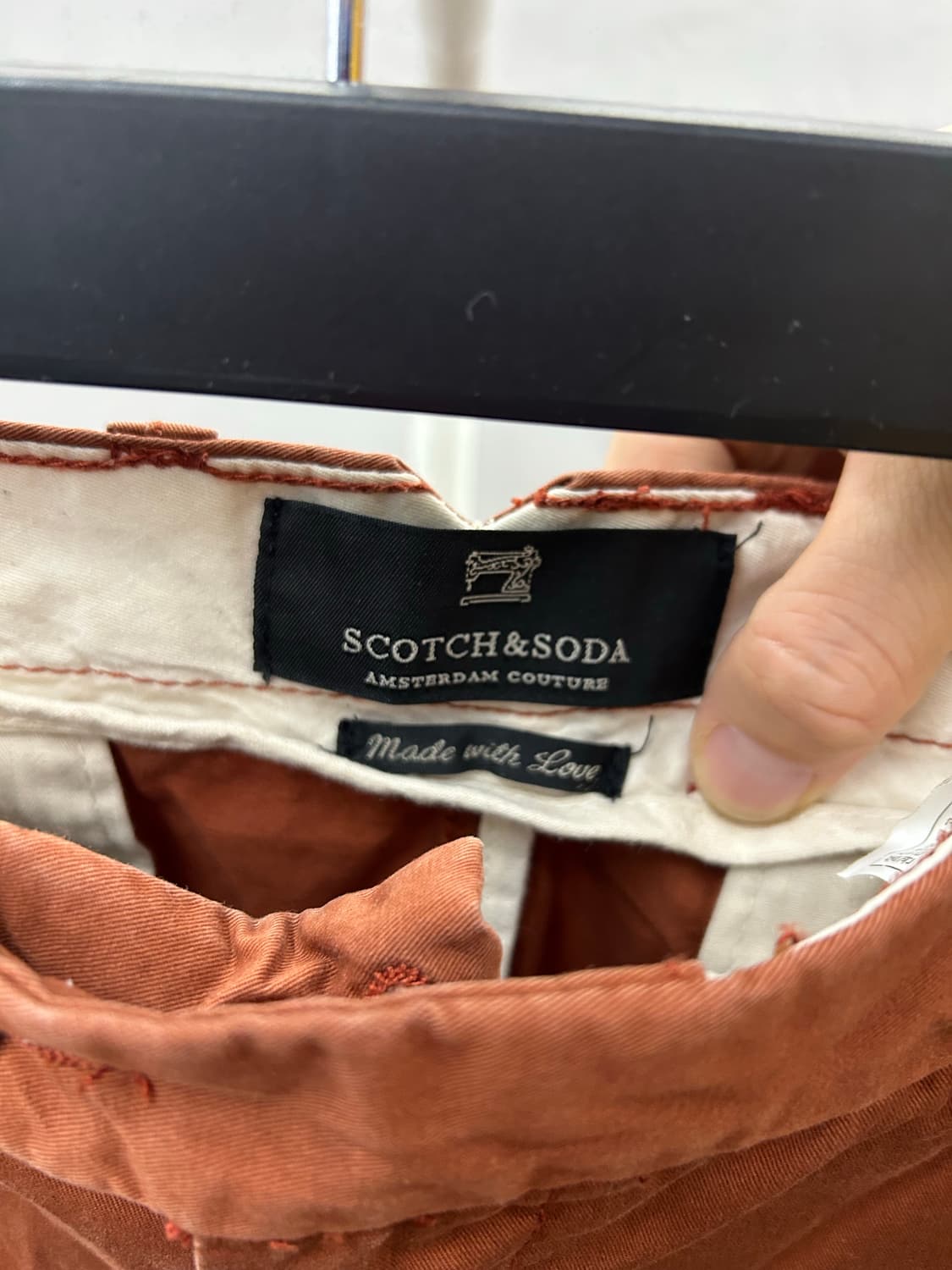 네덜란드 스카치앤소다(scotch&soda) 브라운 면바지 상품이미지6