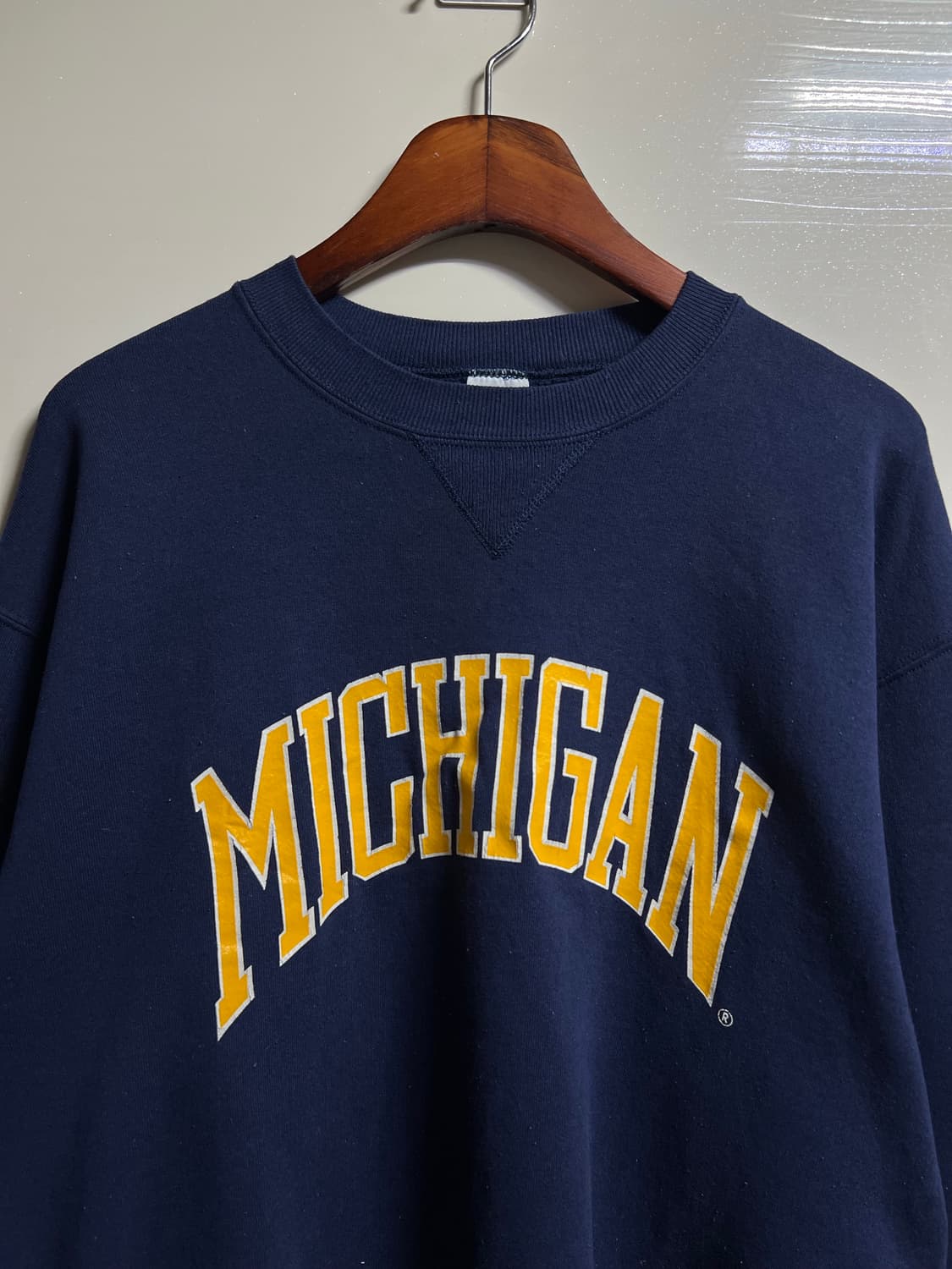 빈티지 90s 러셀 애슬레틱 미시간 맨투맨 상품이미지2
