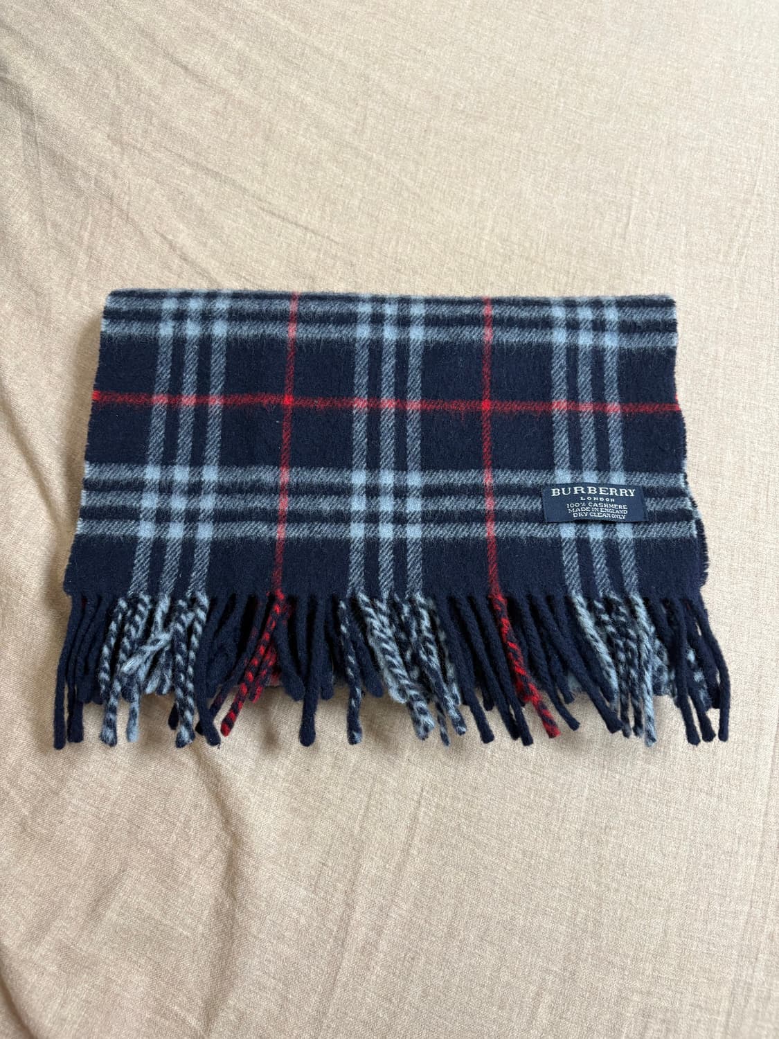 버버리 머플러 캐시미어100 상품이미지1