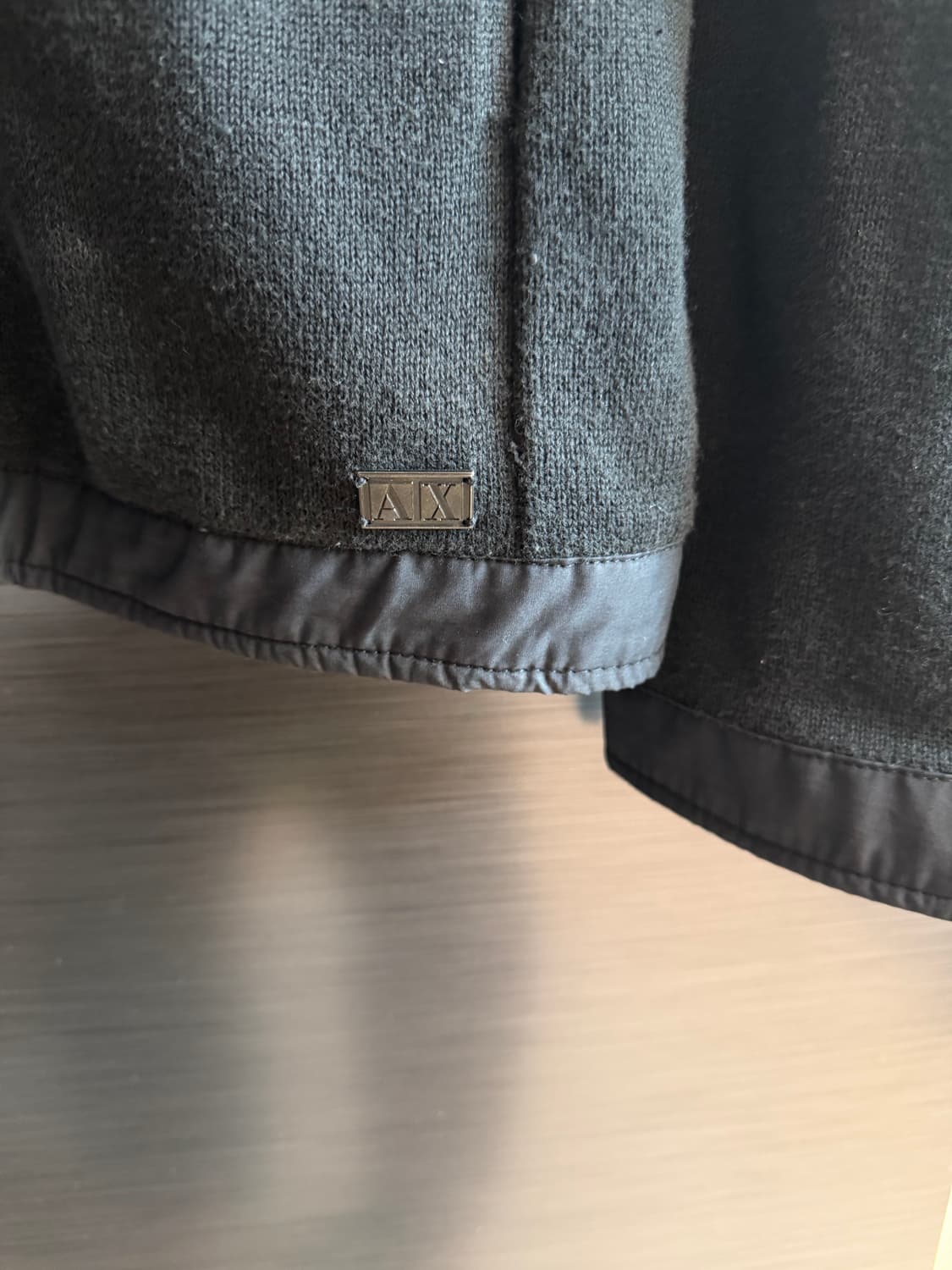 아르마니 익스체인지 사선집업 풀집 가디건 상품이미지7