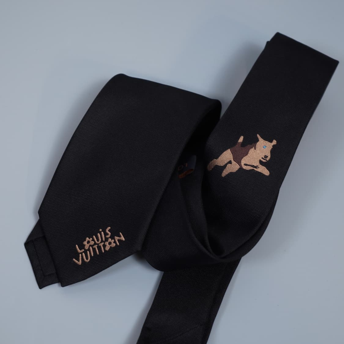 루이비통 X 타일러 점핑도그 넥타이 상품이미지1