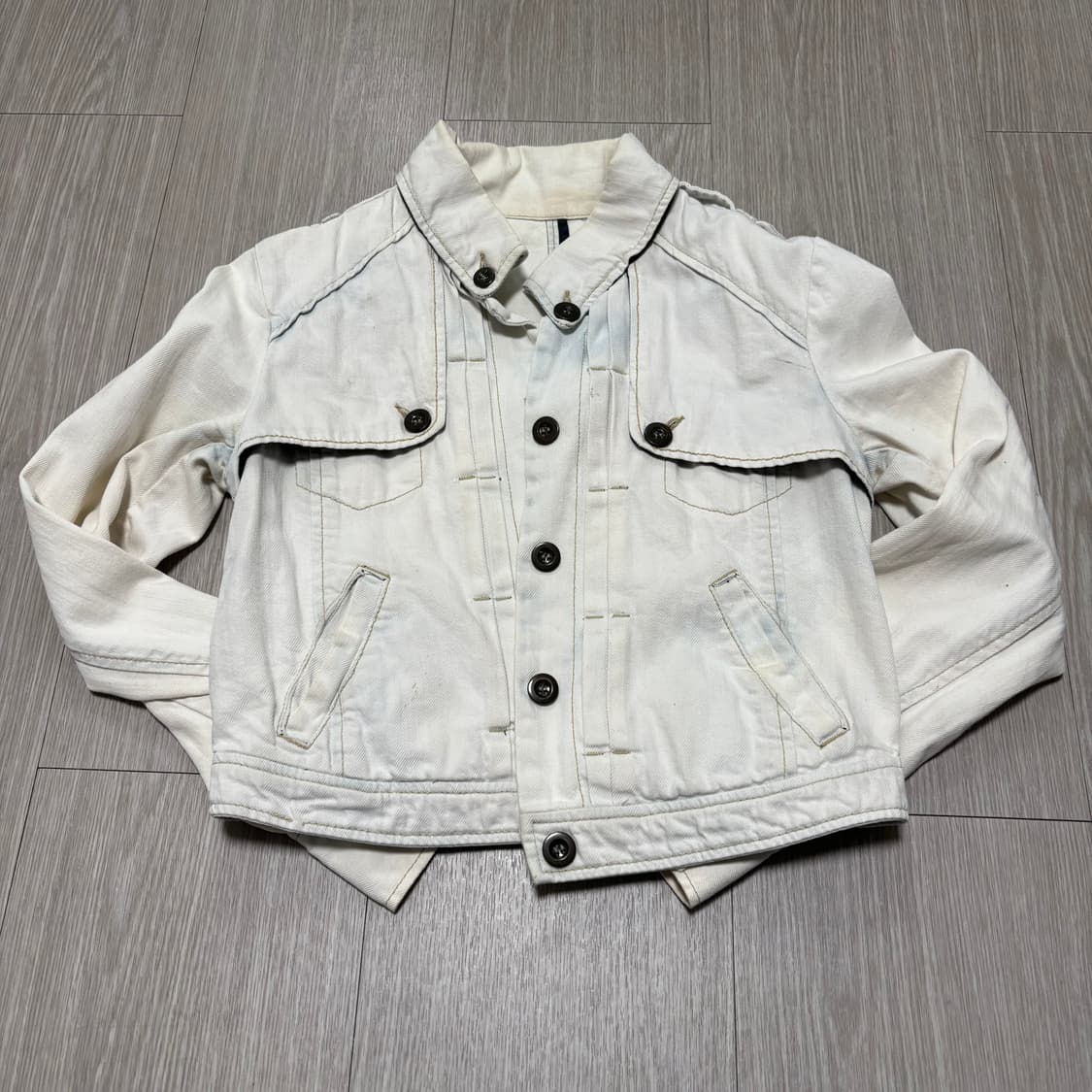 none 화이트 자켓 상품이미지1