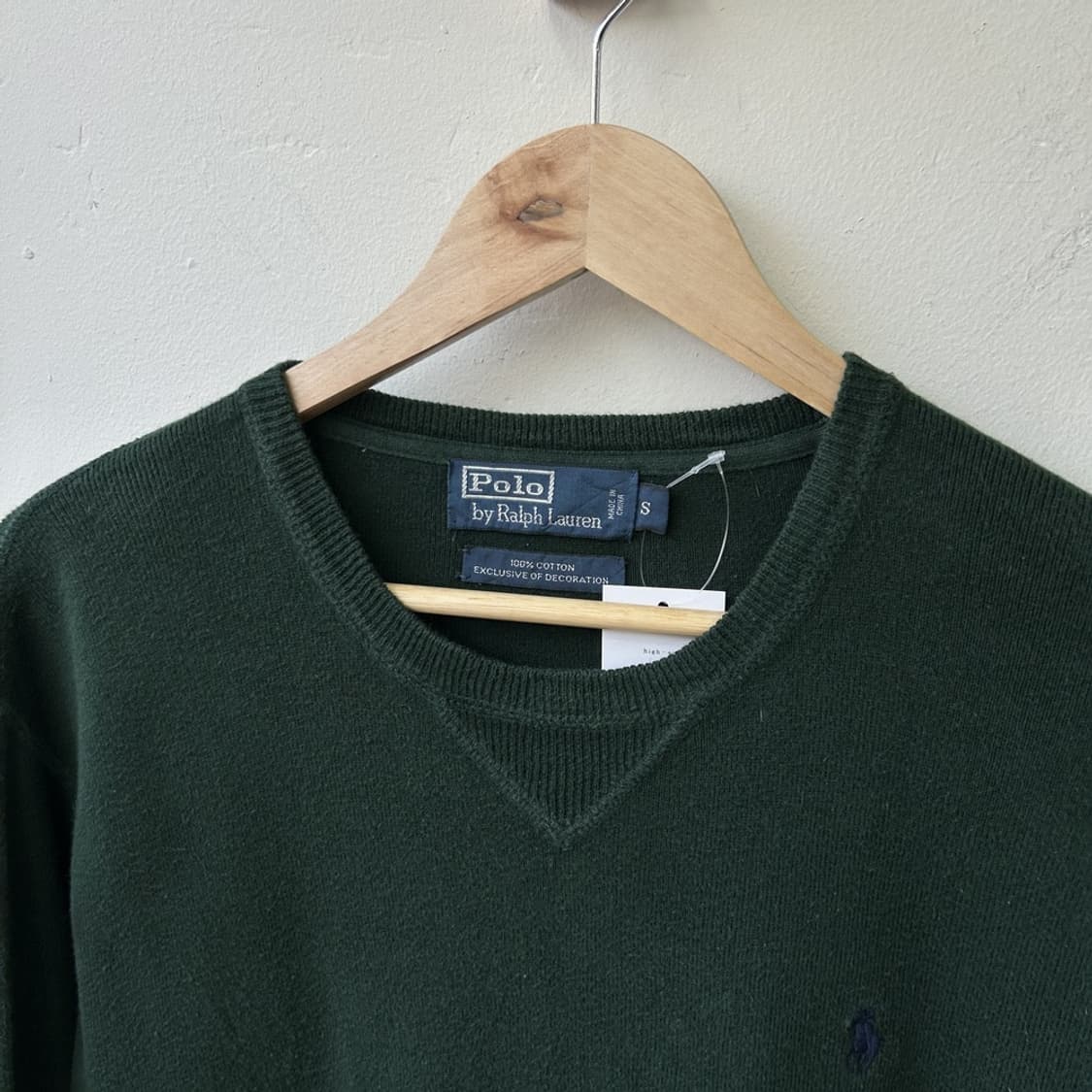 15353 - 폴로 랄프로렌 그린 니트 상품이미지3