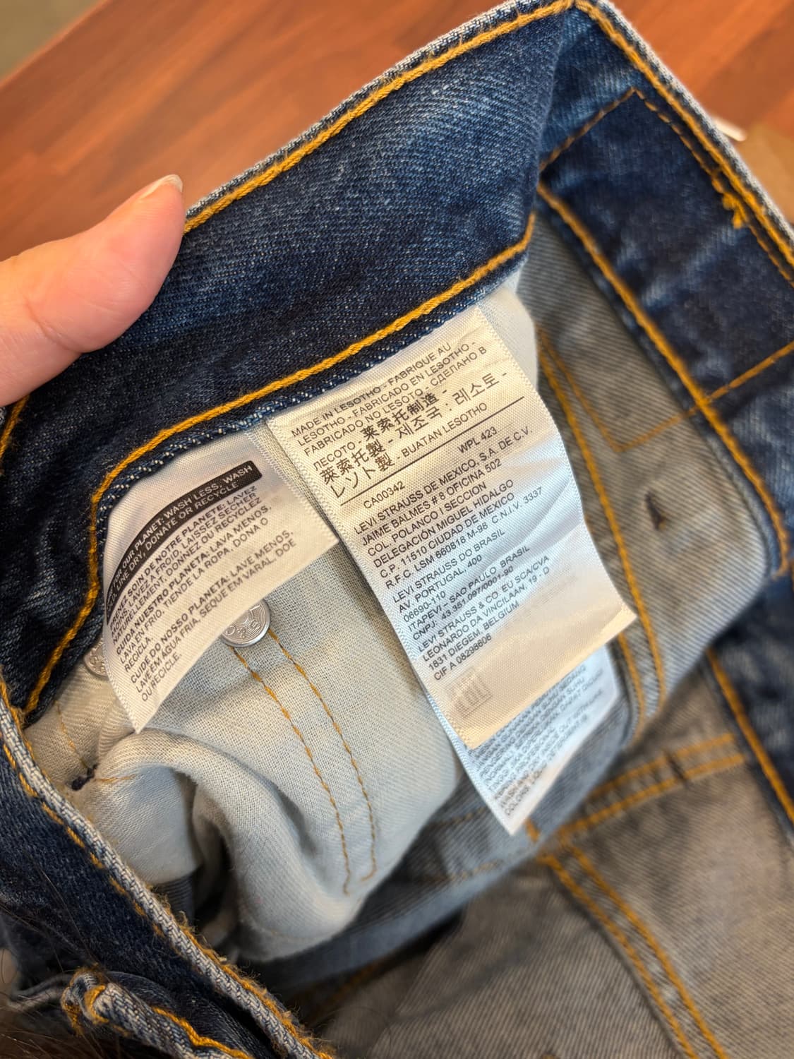 Levis 리바이스 505 데님 팬츠 (38inch) 상품이미지9