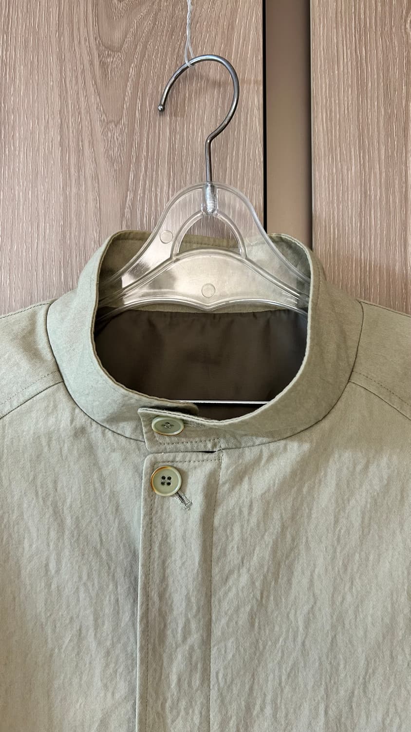 BLANKROOM 스탠드 카라 블루종_미스트 카키[1] 상품이미지3