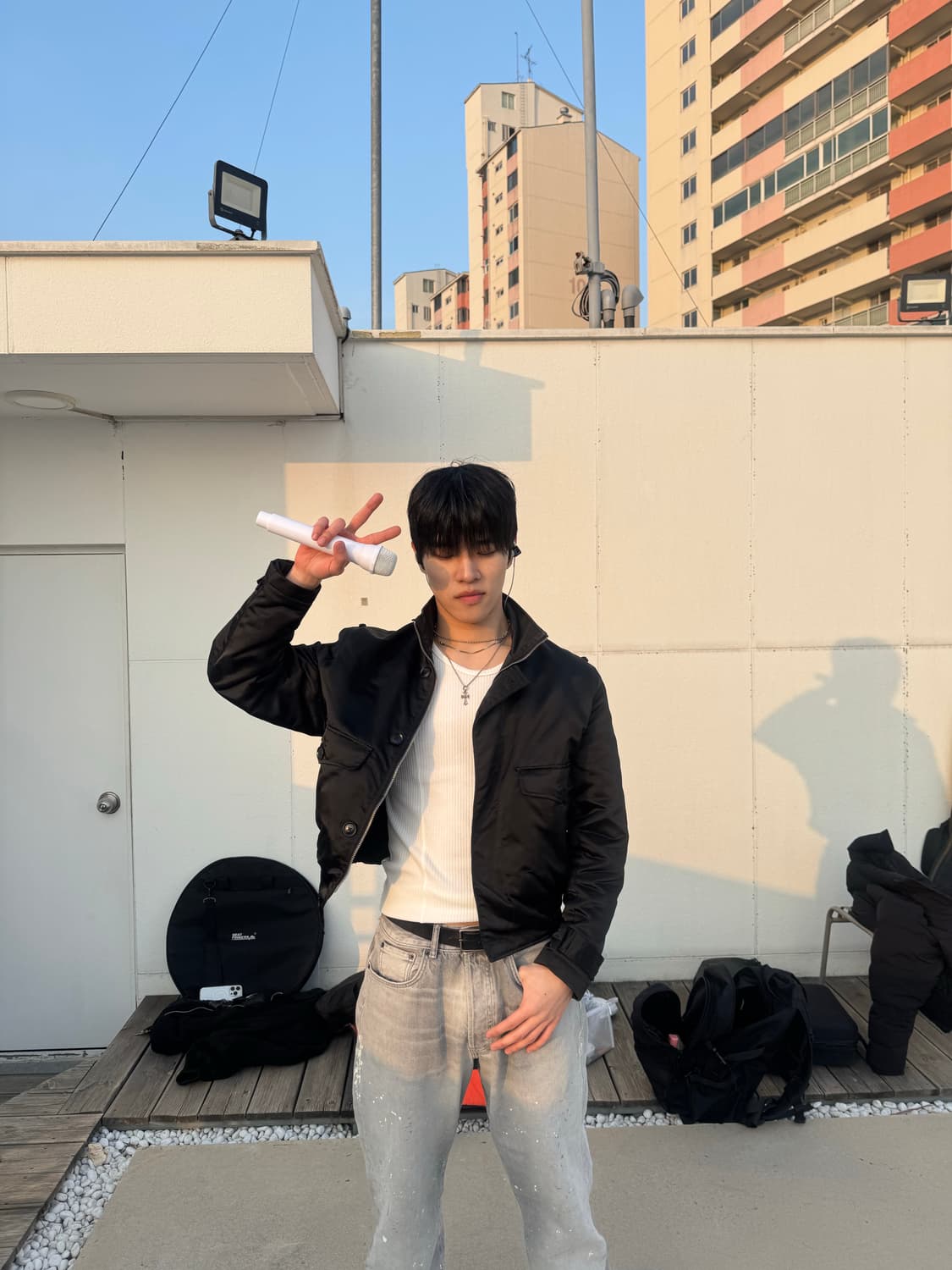 자라 테크니컬 퀼팅 봄버 재킷 상품이미지2