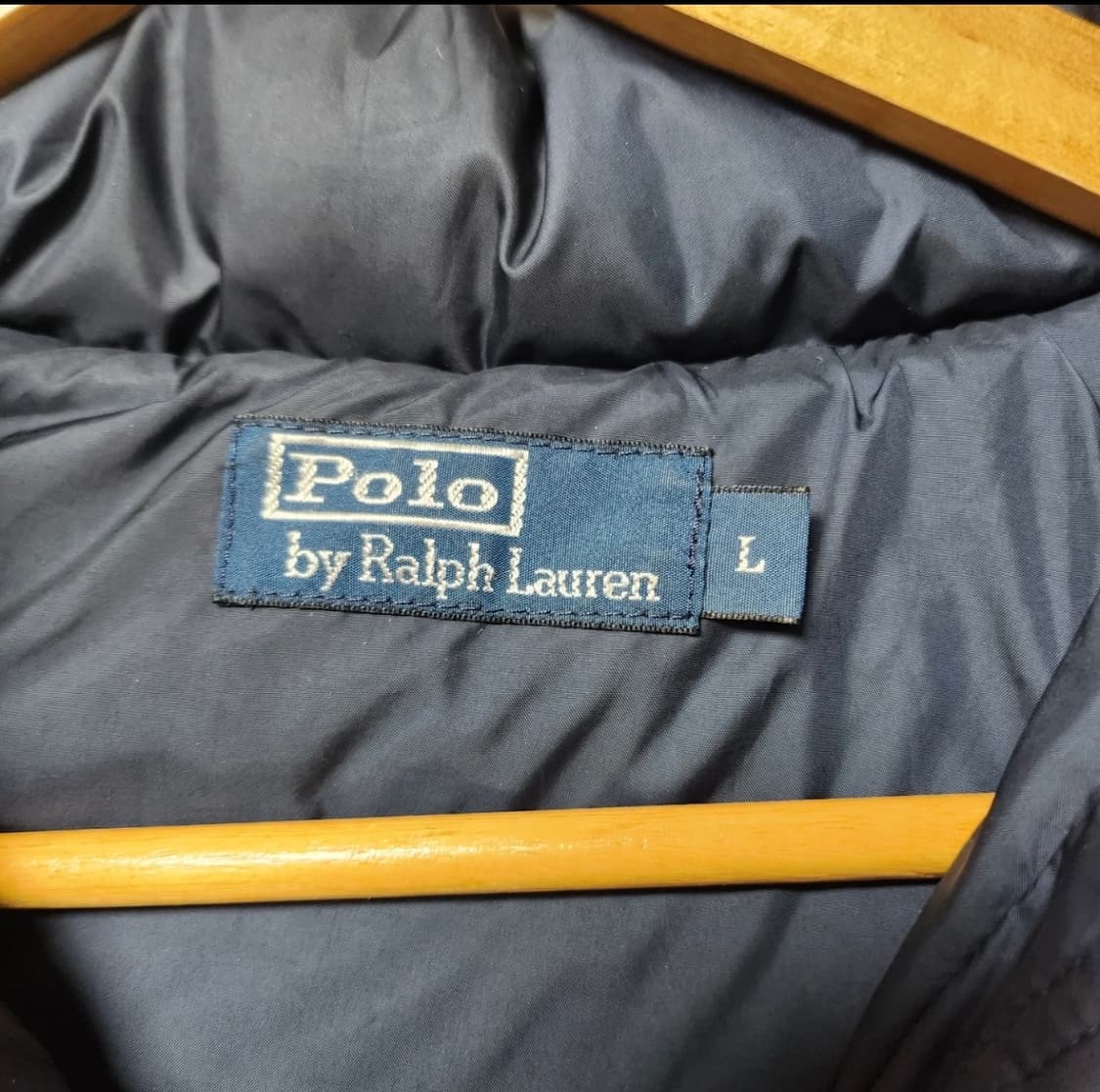 빈티지 폴로 남성 다운 패딩 L 상품이미지4