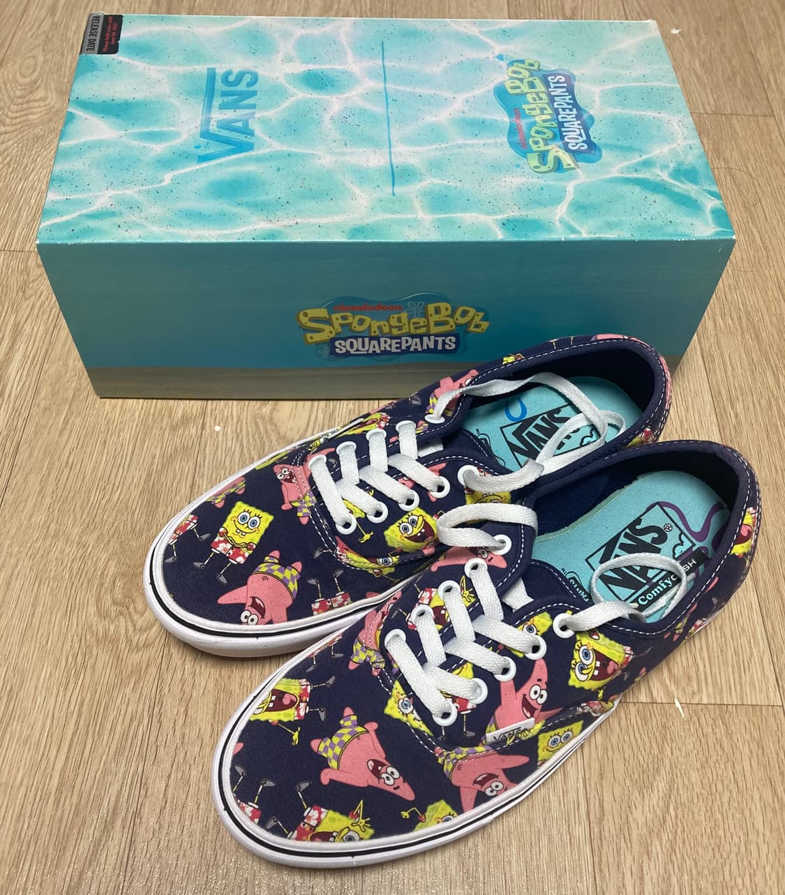 반스 스폰지밥 콜라보 상품이미지1