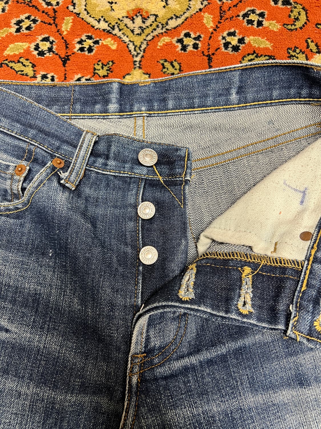 [29] 리바이스 501 USA 빅E 빈티지 데님팬츠 (실측 28) 상품이미지3