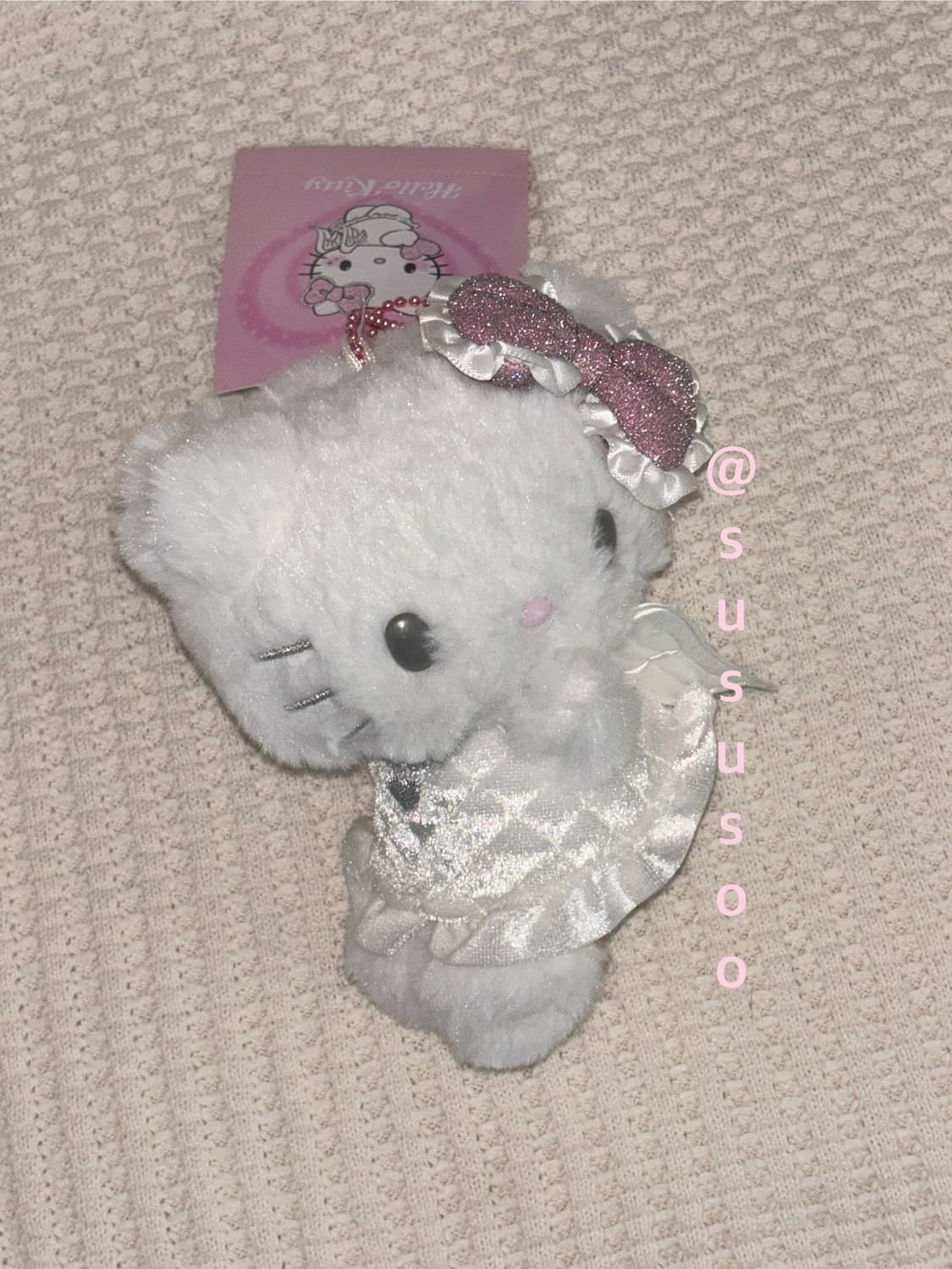 (새상품) 산리오 천사키티 / 헬로키티 엔젤 마스코트(천사 악마 키티) 상품이미지1